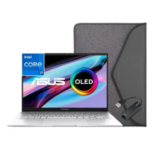 Computador Portátil ASUS Zenbook OLED 14" Pulgadas UX3405MA - Intel Core Ultra 7 155H - RAM 16GB - Disco SSD 1 TB - Plateado