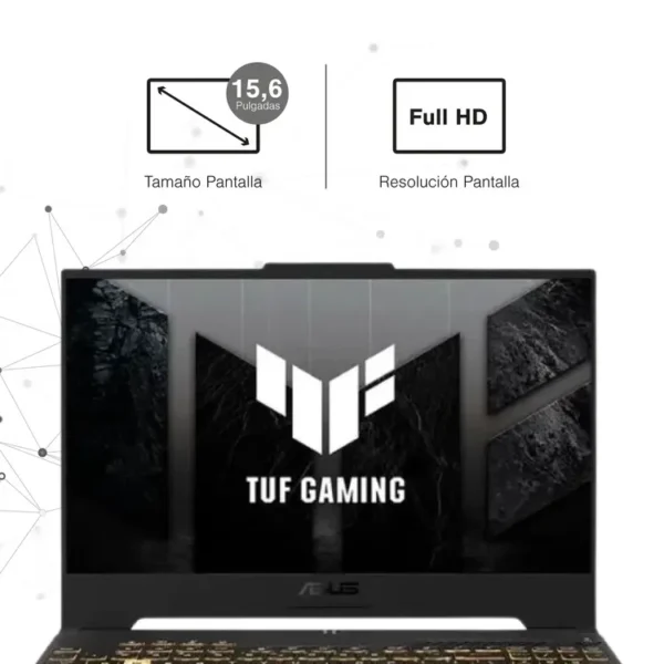 Computador Portátil Gamer ASUS TUF 15.6" Pulgadas FX507VV - Intel Core i7 - RAM 16GB - Disco SSD 512GB - Negro - Imagen 3