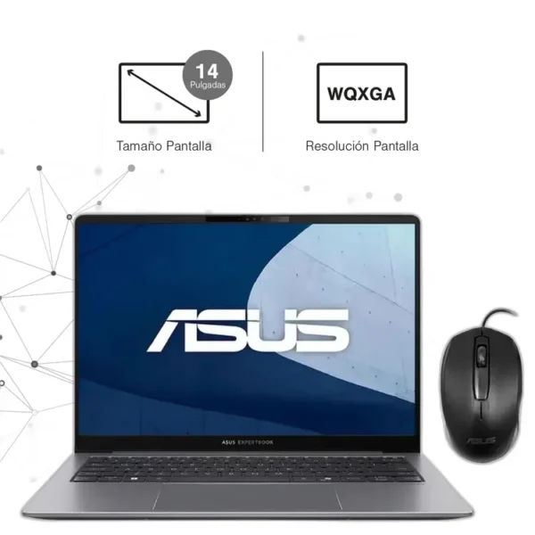 Computador Portátil ASUS Expertbook 14" Pulgadas P5405 - Intel Ultra 7 258V - RAM 32GB - Disco SSD 1TB - Gris - Imagen 3