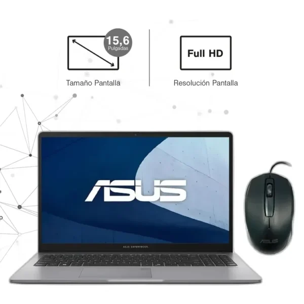 Computador Portátil ASUS Expertbook 15.6" Pulgadas P1503W - Intel Core i7 - RAM 16 GB - Disco SSD 1 TB - Gris - Imagen 3