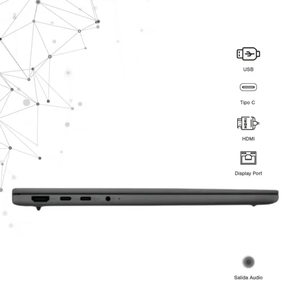Computador Portátil ASUS Zenbook A14 OLED 14" Pulgadas UX3407QA - Snapdragon X  - RAM 16GB - Disco SSD 1TB - Gris - Imagen 6