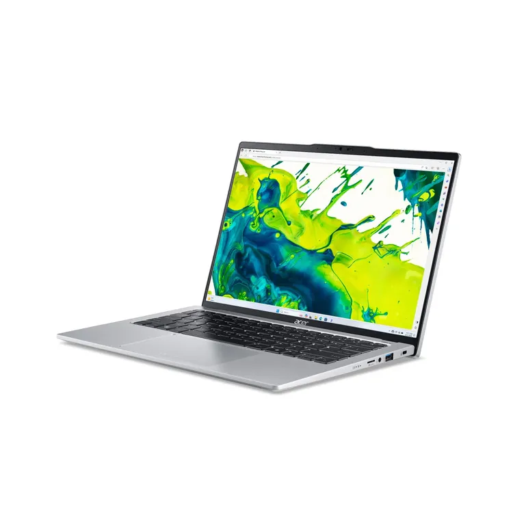 Computador Portátil ACER SWIFT GO 14" Pulgadas 59VC Táctil - Intel Core Ultra 5 - RAM 16GB - Disco SSD 512GB - Plateado - Imagen 4