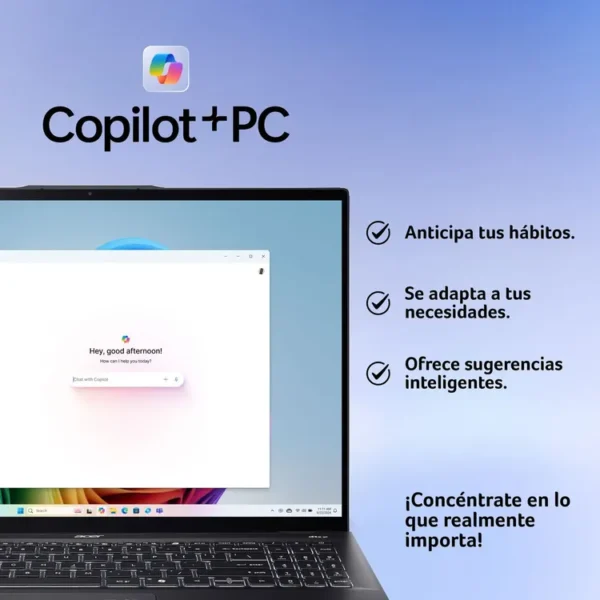 Computador Portátil ACER SWIFT 16" Pulgadas 966Z Táctil - Intel Core Ultra 9 - RAM 32GB - Disco SSD 1TB - Negro - Imagen 3