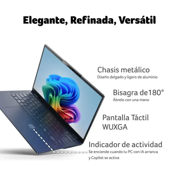 Computador Portátil ACER SWIFT 14" Pulgadas 55V6 Táctil - Intel Core Ultra 5 - RAM 16GB - Disco SSD 1TB - Azul - Imagen 5