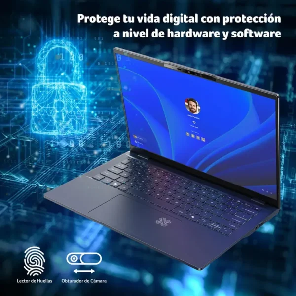 Computador Portátil ACER SWIFT 14" Pulgadas 55V6 Táctil - Intel Core Ultra 5 - RAM 16GB - Disco SSD 1TB - Azul - Imagen 6