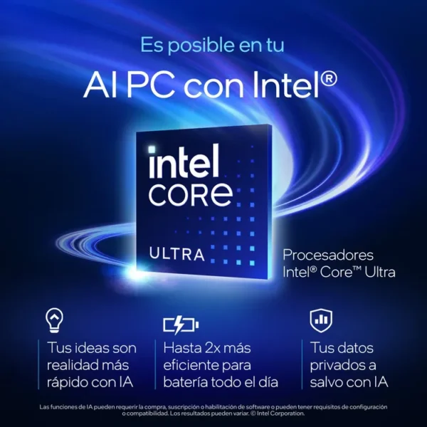 Computador Portátil ACER SWIFT 14" Pulgadas 55V6 Táctil - Intel Core Ultra 5 - RAM 16GB - Disco SSD 1TB - Azul - Imagen 9