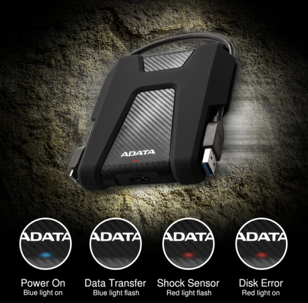 Disco Duro ADATA HD680 1TB Negro - Imagen 6