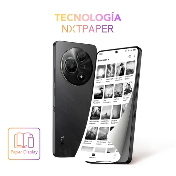 Celular TCL 60 Nxtpaper 256GB Negro - Imagen 8