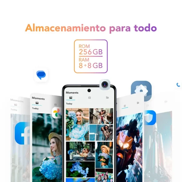 Celular TCL 60 Nxtpaper 256GB Negro - Imagen 9