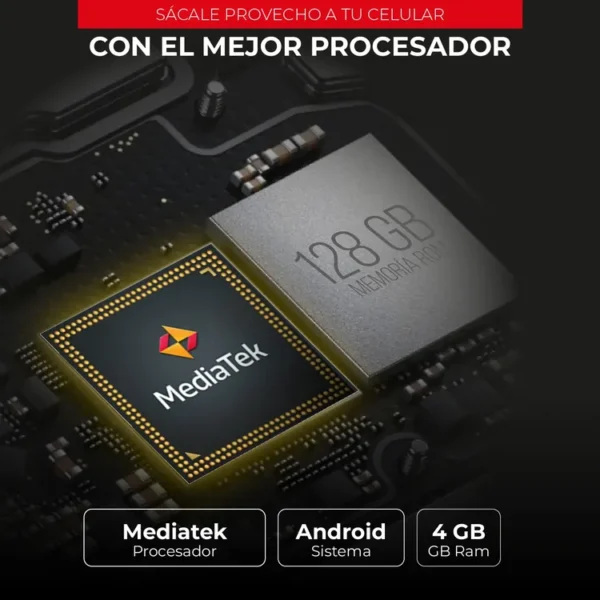 Celular TCL 505 128GB Gris - Imagen 6