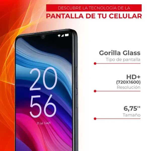 Celular TCL 505 128GB Gris - Imagen 7