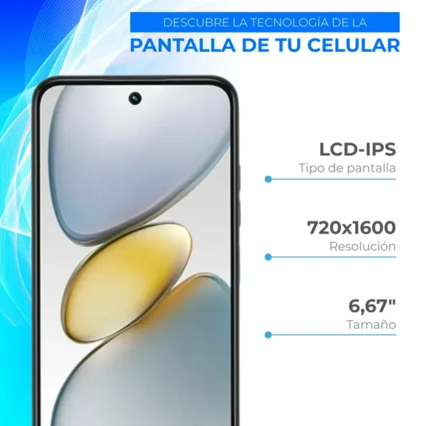 Celular TECNO Spark Go1 128GB Negro - Imagen 7