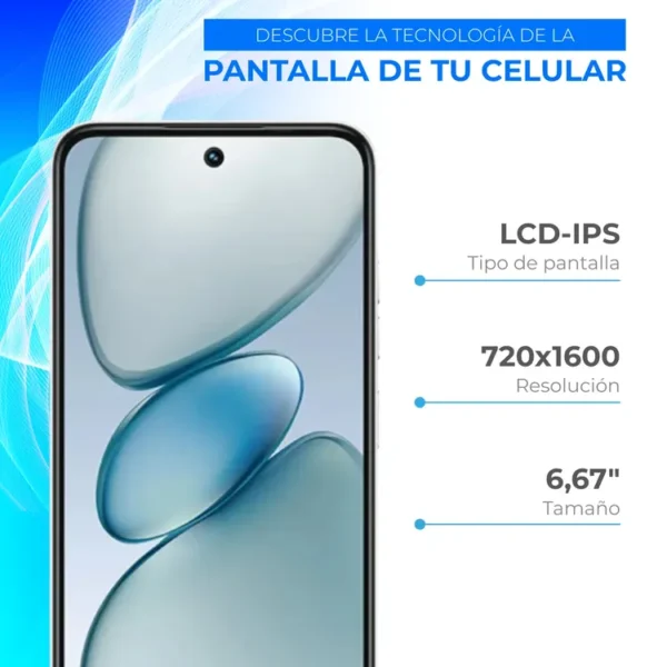 Celular TECNO Spark Go1 128GB Blanco - Imagen 7