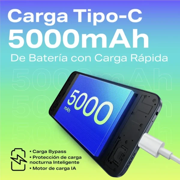 Celular INFINIX Hot 50 256GB 5G Negro - Imagen 8