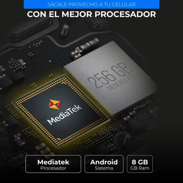 Celular TECNO Spark 30 256GB Negro - Imagen 6