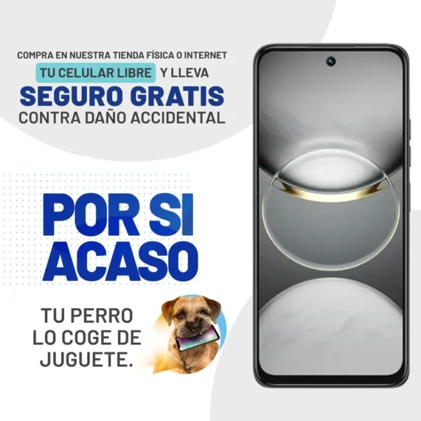Celular TECNO Spark 30c 256GB Blanco - Imagen 2