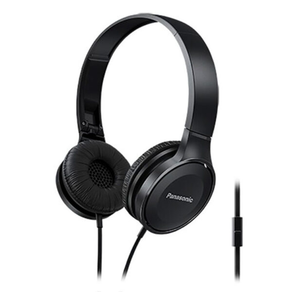 Audífonos de Diadema PANASONIC Alámbricos On Ear Manos Libres RP-HF100ME Negro