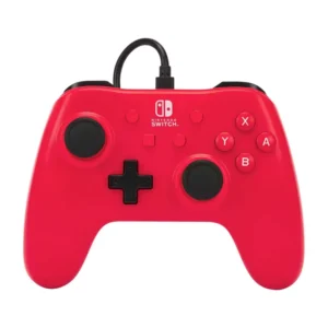 Control POWER A Switch Alámbrico Rojo