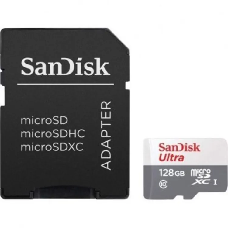 Memoria Micro SD SANDISK 128GB + Adaptador Clase 10 - Imagen 4