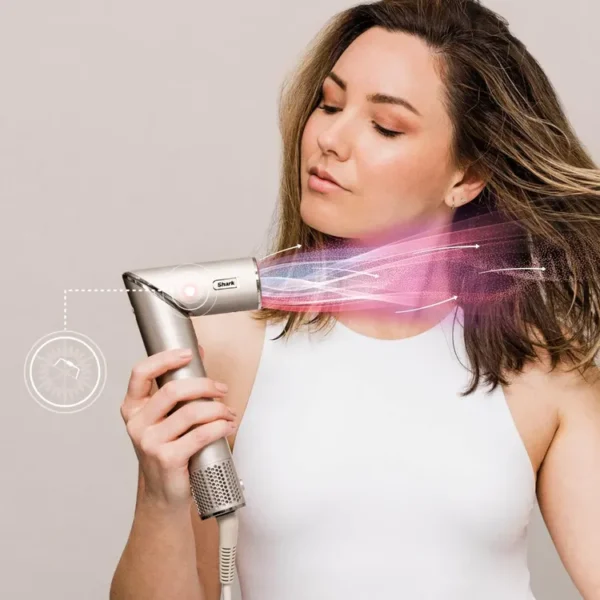 Multiestilizador para peinado y secado SHARK BEAUTY HD430 Oro rosa - Imagen 4