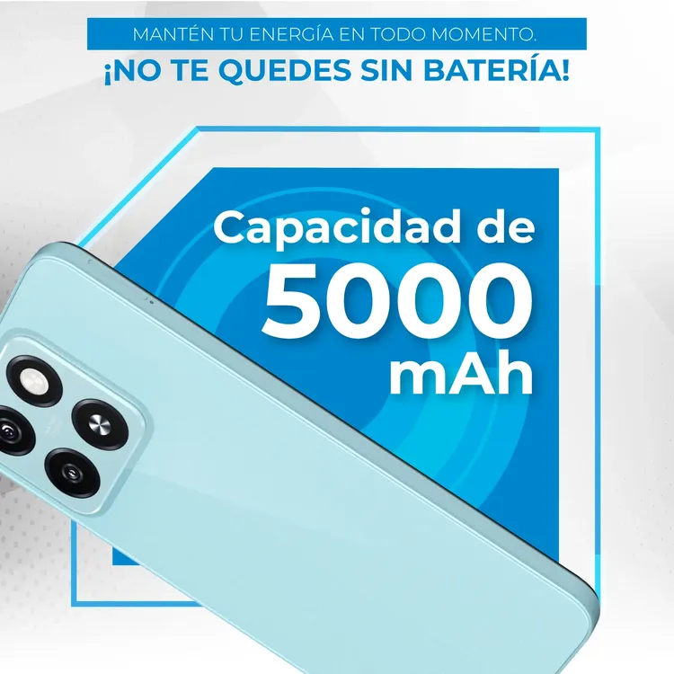 Celular ZTE A55 128GB Azul - Imagen 5