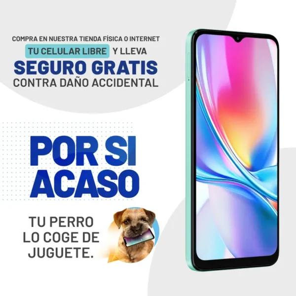 Celular ZTE A35e 64GB Verde - Imagen 2
