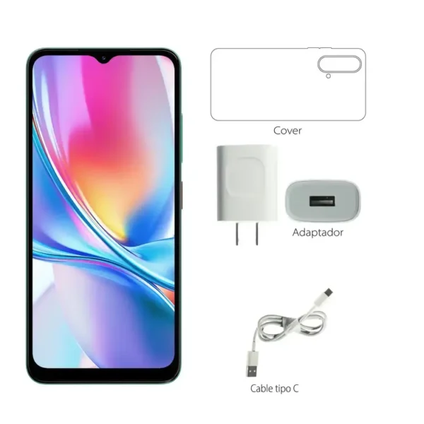 Celular ZTE A35e 64GB Verde - Imagen 3