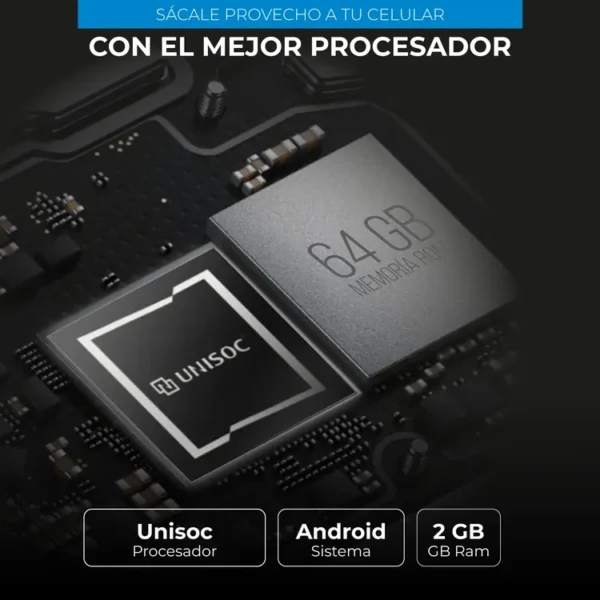 Celular ZTE A35e 64GB Verde - Imagen 6