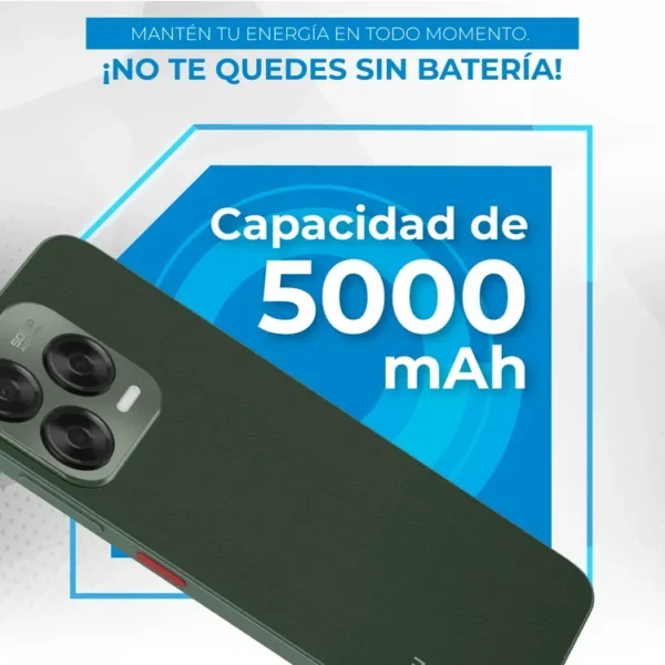 Celular ZTE V70 Design 256GB Verde - Imagen 5