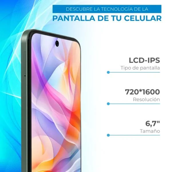 Celular ZTE V70 Design 256GB Verde - Imagen 7