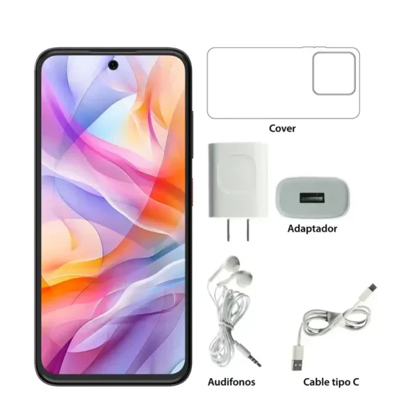 Celular ZTE V70 Design 256GB Gris - Imagen 3