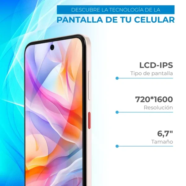 Celular ZTE V70 Design 256GB Rosado - Imagen 7