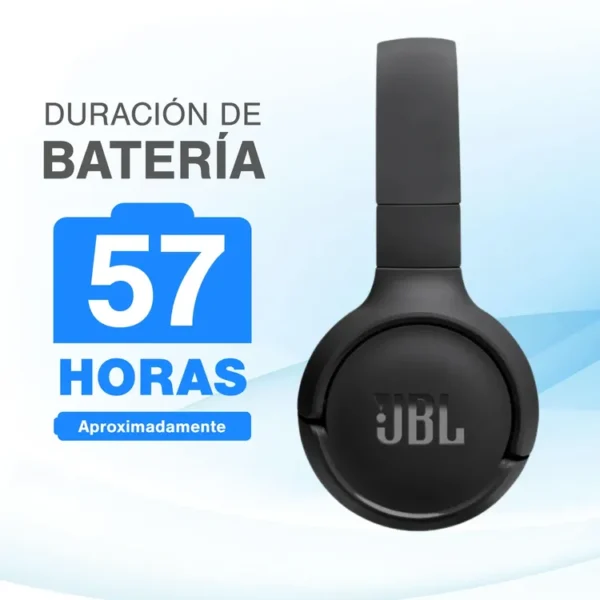 Audífonos de Diadema JBL Inalámbricos Bluetooth On Ear T520BT Negro - Imagen 6