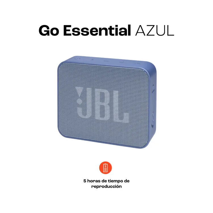 Parlante JBL Inalámbrico Bluetooth GO Essential 3.1W Azul - Imagen 3