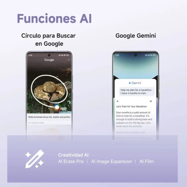 Celular REDMI Note 14 Pro 256GB 5G Morado - Imagen 8