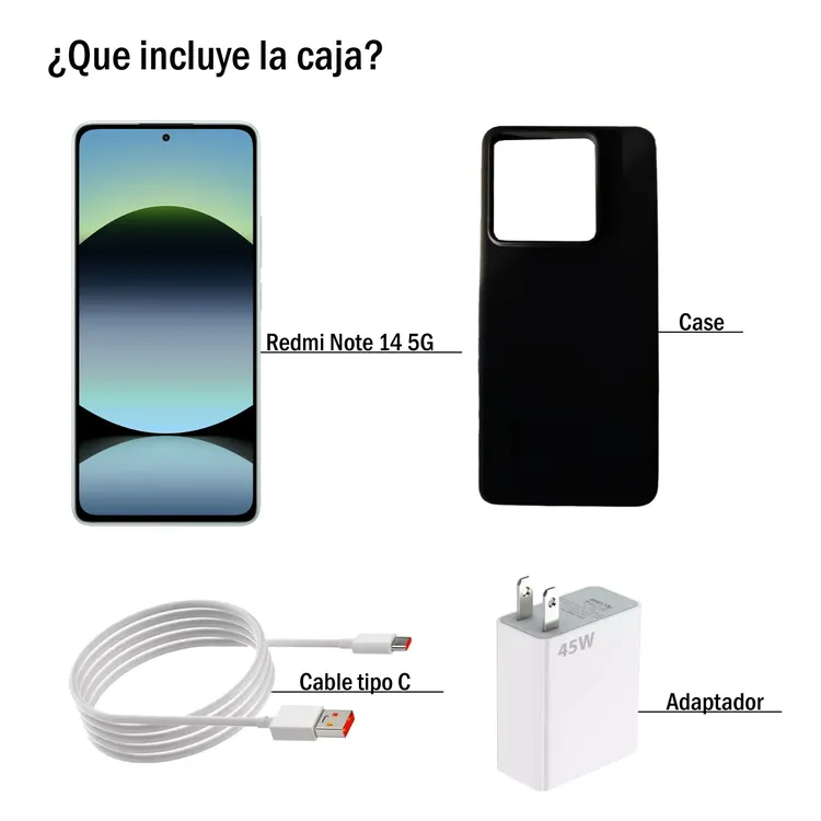 Celular REDMI Note 14 256GB 5G Verde - Imagen 3