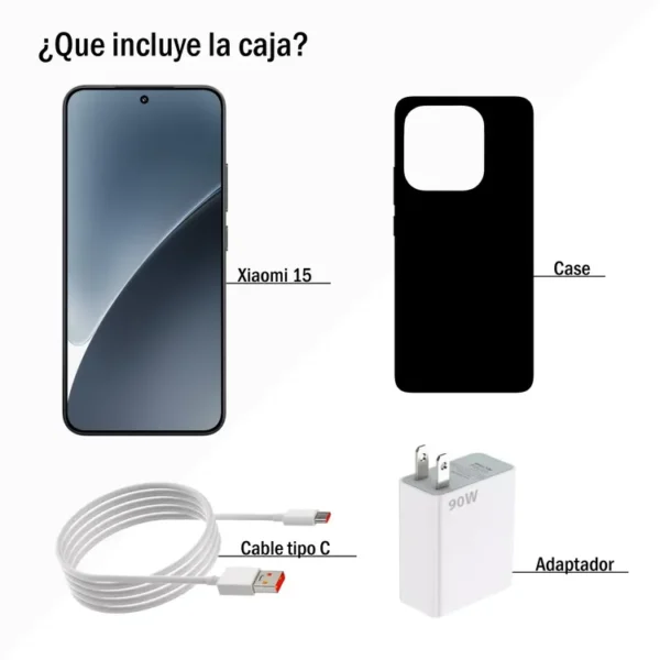 Celular XIAOMI 15 512GB 5G Negro + Reloj - Imagen 3