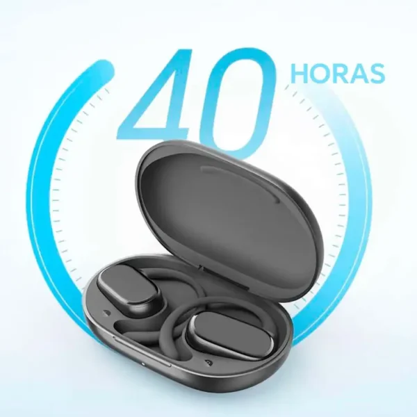 Audifonos HONOR Choice  Inalámbricos Bluetooth Open Ear OWS de Conduccion Abierta Cancelación de Ruido Negro - Imagen 8