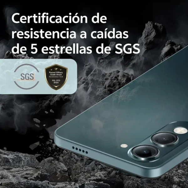 Celular VIVO Y04 128GB Negro - Imagen 7