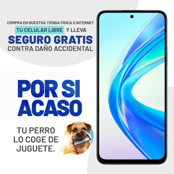 Celular HONOR X7b 256GB Plateado - Imagen 2