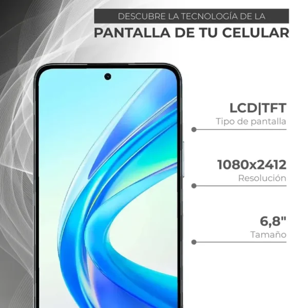 Celular HONOR X7b 256GB Plateado - Imagen 7
