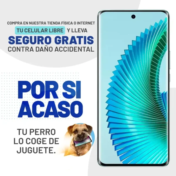 Celular HONOR Magic 6 Lite 256GB Plateado - Imagen 2