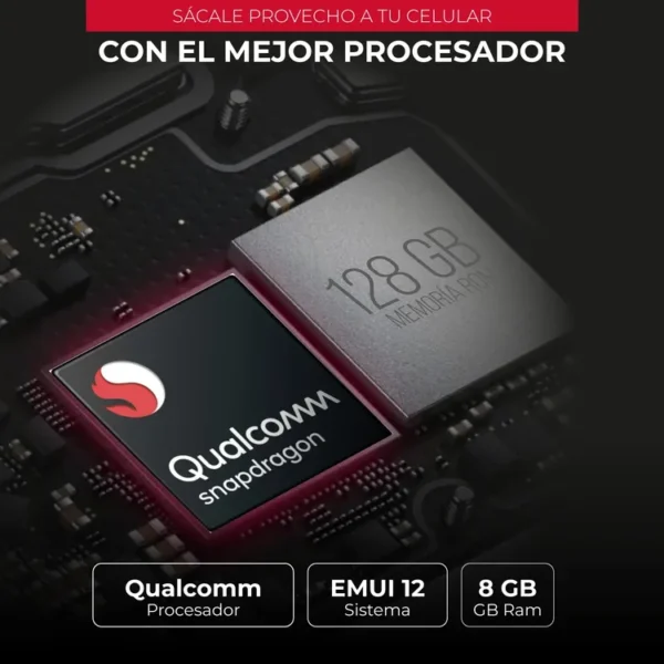 Celular HUAWEI Nova 10 SE 128GB Negro - Imagen 6