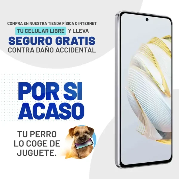 Celular HUAWEI Nova 10 SE 128GB Plateado - Imagen 2