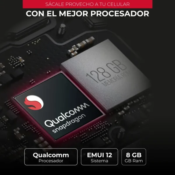 Celular HUAWEI Nova 10 SE 128GB Plateado - Imagen 6