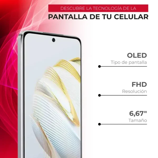 Celular HUAWEI Nova 10 SE 128GB Plateado - Imagen 7