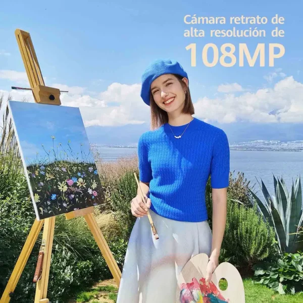 Celular HUAWEI Nova 10 SE 128GB Plateado - Imagen 8