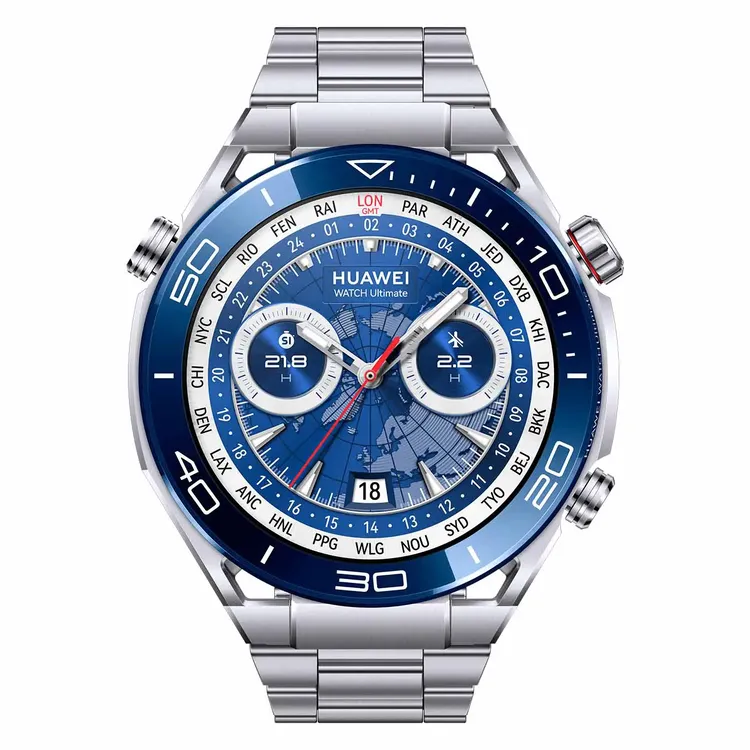 Reloj HUAWEI Ultimate 48.26 mm Azul|Plateado