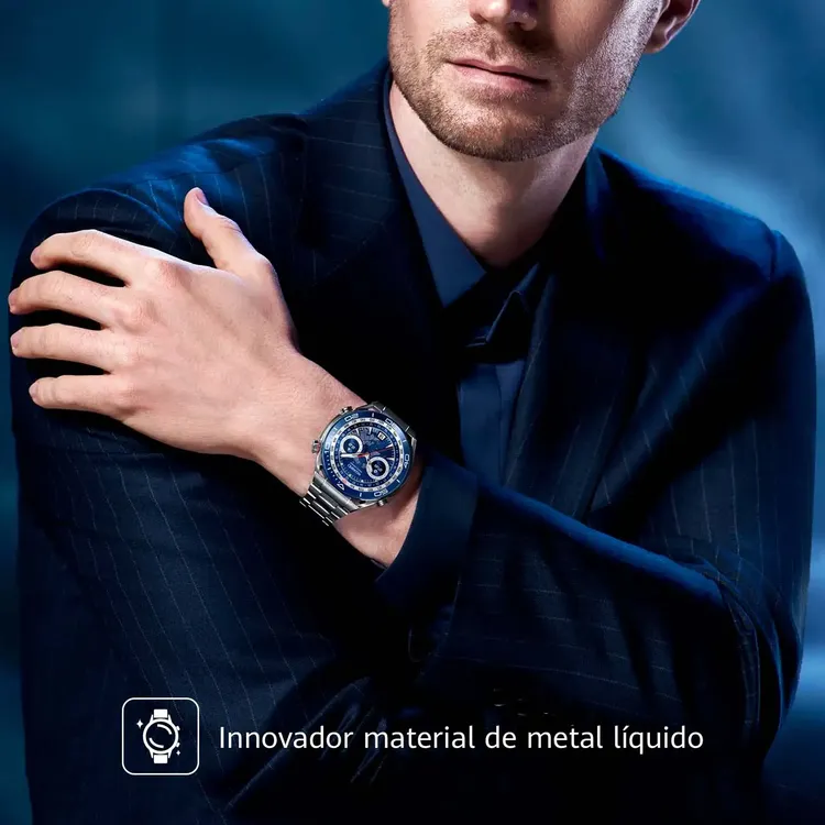 Reloj HUAWEI Ultimate 48.26 mm Azul|Plateado - Imagen 7