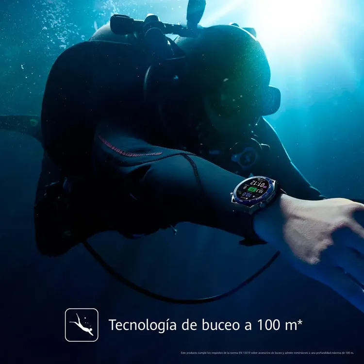 Reloj HUAWEI Ultimate 48.26 mm Azul|Plateado - Imagen 8